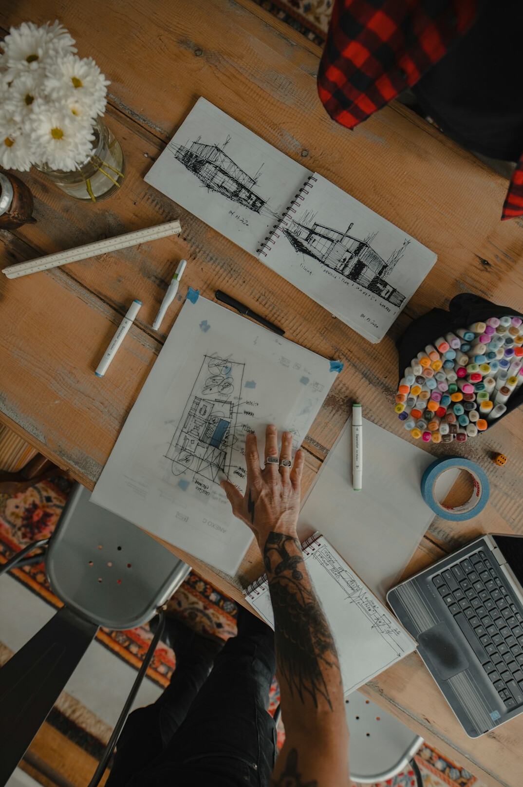 architect at work