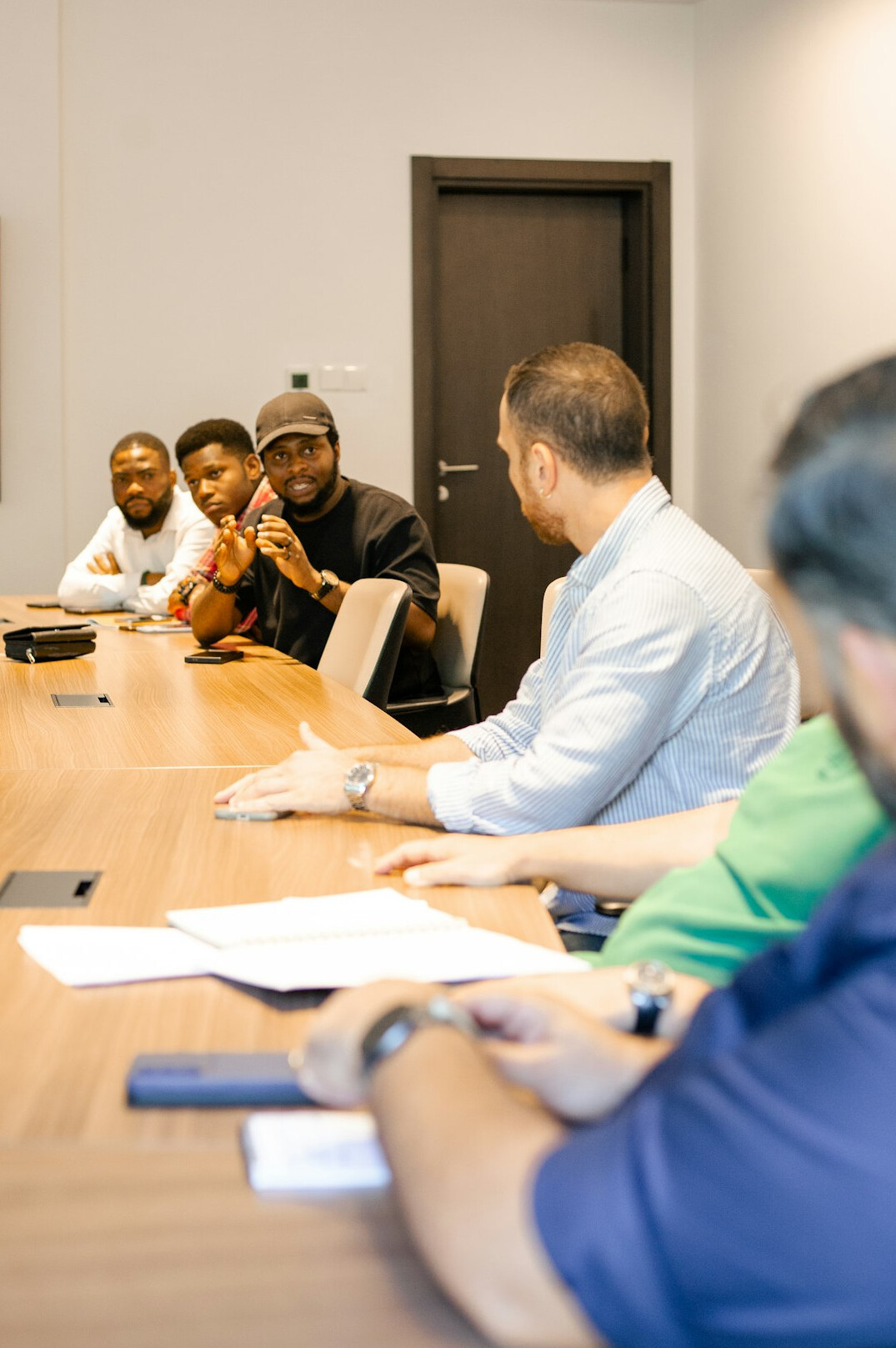 team of specialists meeting